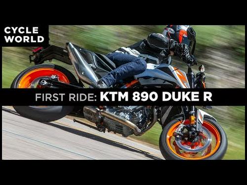 2020 KTM 890 Duke R First Ride