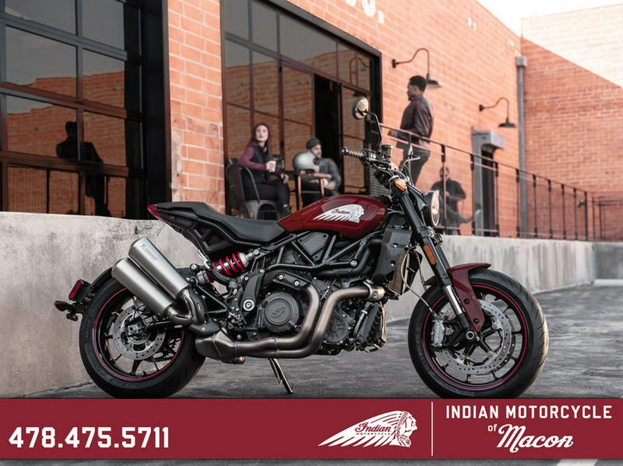 2022 Indian Motorcycle® FTR S Maroon Metallic