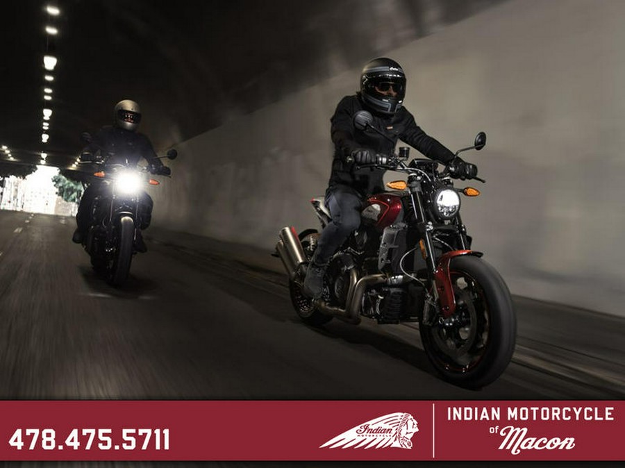 2022 Indian Motorcycle® FTR S Maroon Metallic