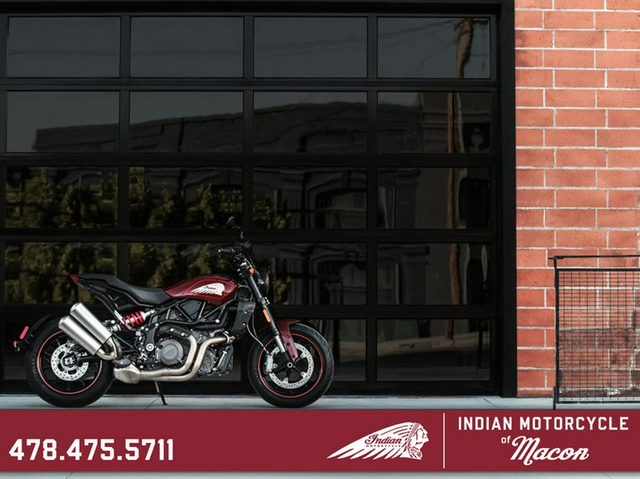 2022 Indian Motorcycle® FTR S Maroon Metallic