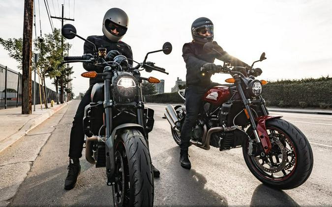 2022 Indian Motorcycle® FTR S Maroon Metallic