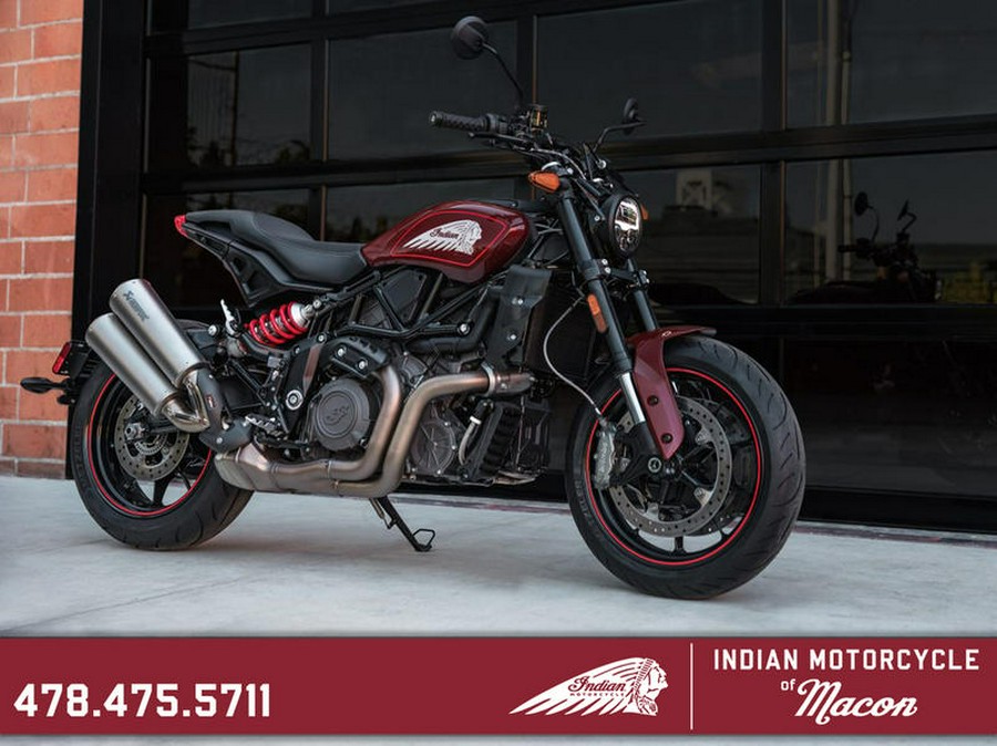 2022 Indian Motorcycle® FTR S Maroon Metallic