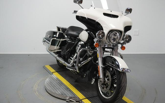 2020 Police Electra Glide WHITE / BLACK