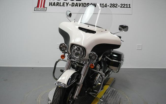 2020 Police Electra Glide WHITE / BLACK