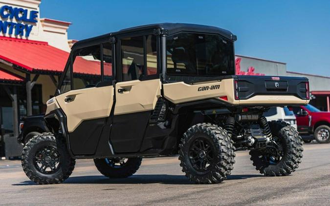 2026 Can-Am Defender MAX Limited HD11 Desert Tan & Carbon Black