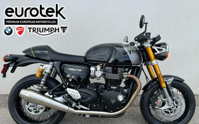 2024 Triumph Thruxton RS Jet Black / Silver Ice