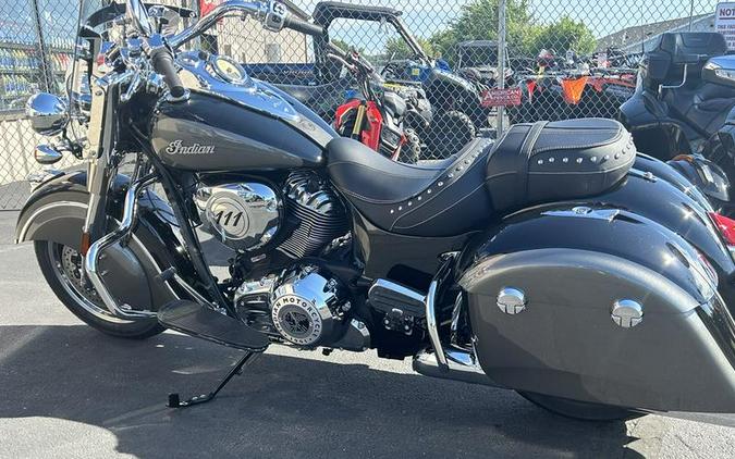 2024 Indian Motorcycle® Springfield® Black Metallic/Titanium Metallic