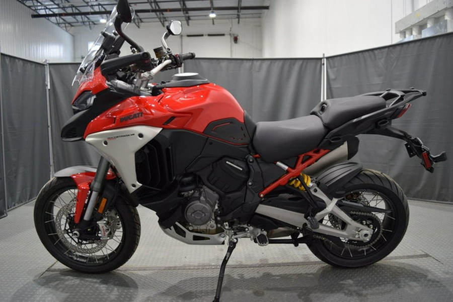 2024 Ducati Multistrada V4 Rally Travel Adventure Red