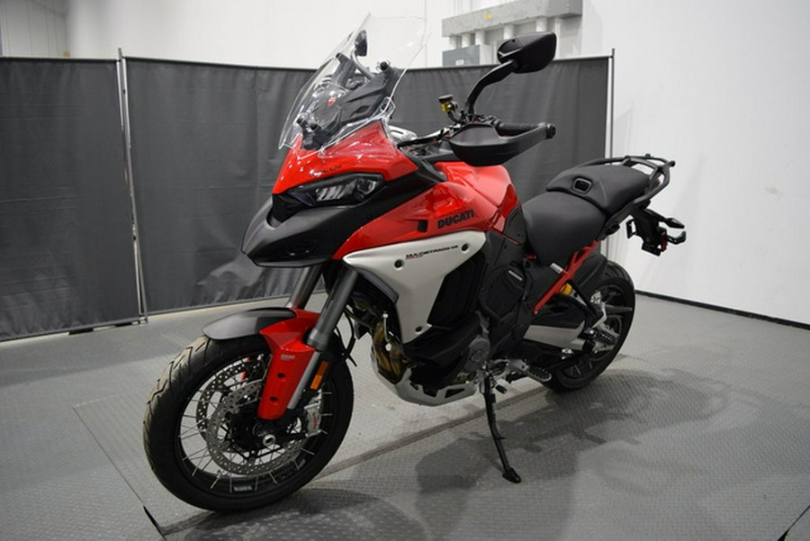 2024 Ducati Multistrada V4 Rally Travel Adventure Red