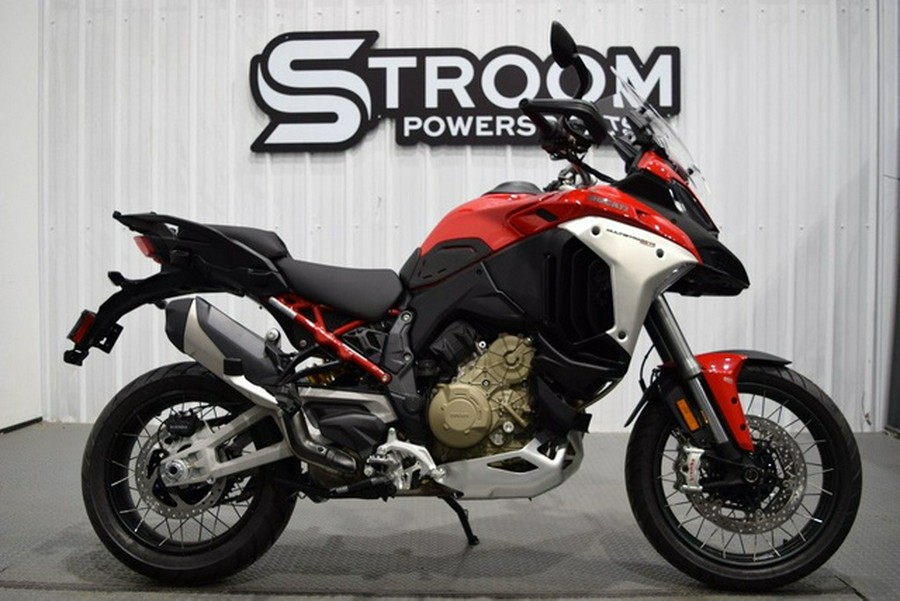 2024 Ducati Multistrada V4 Rally Travel Adventure Red