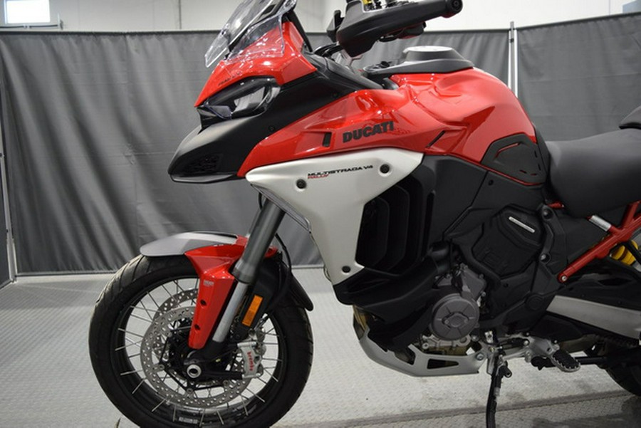 2024 Ducati Multistrada V4 Rally Travel Adventure Red
