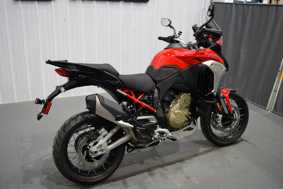 2024 Ducati Multistrada V4 Rally Travel Adventure Red