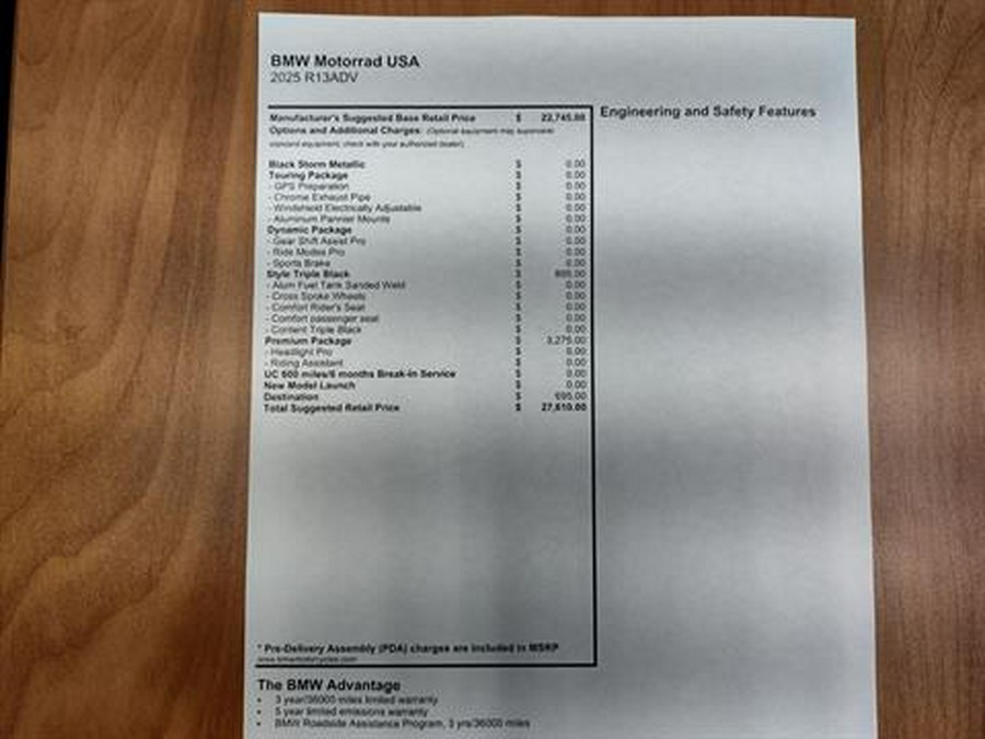 2025 BMW R 1300 GS Adventure