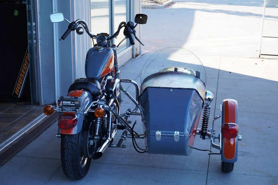 1996 SPORTSTER 1200 CUSTOM CUSTOM GREY / ORANGE