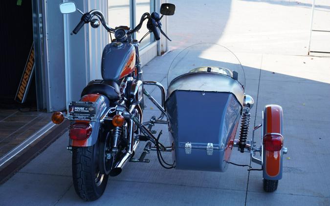 1996 SPORTSTER 1200 CUSTOM CUSTOM GREY / ORANGE