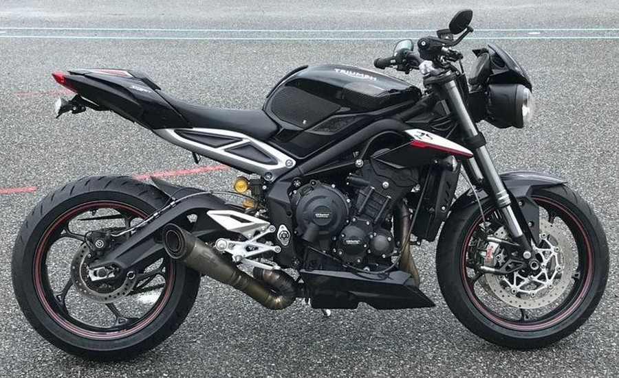 2018 Triumph Street Triple RS Phantom Black