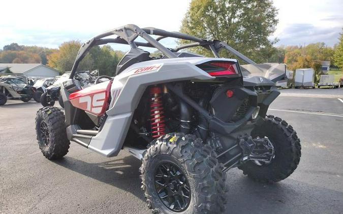 2024 Can-Am® Maverick X3 DS Turbo Fiery Red & Hyper Silver