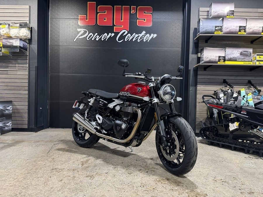 2026 Triumph Speed Twin 1200 RS Sapphire Black