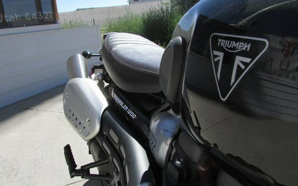 2024 Triumph Scrambler 1200 X Sapphire Black