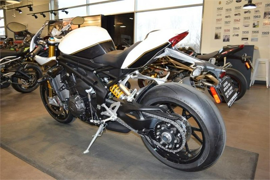 2022 Triumph Speed Triple 1200 RR Crystal White Storm Grey