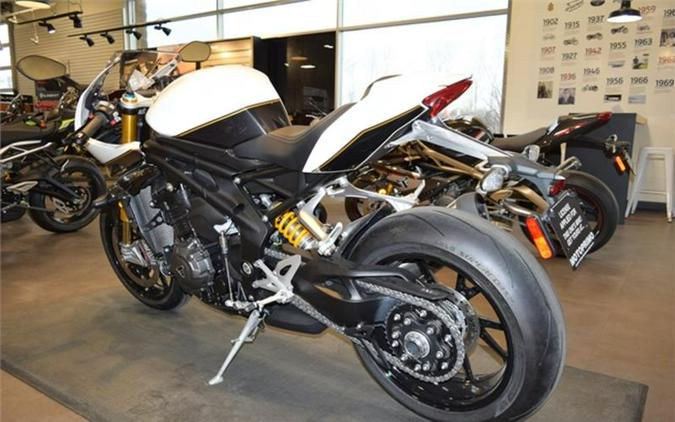 2022 Triumph Speed Triple 1200 RR Crystal White Storm Grey