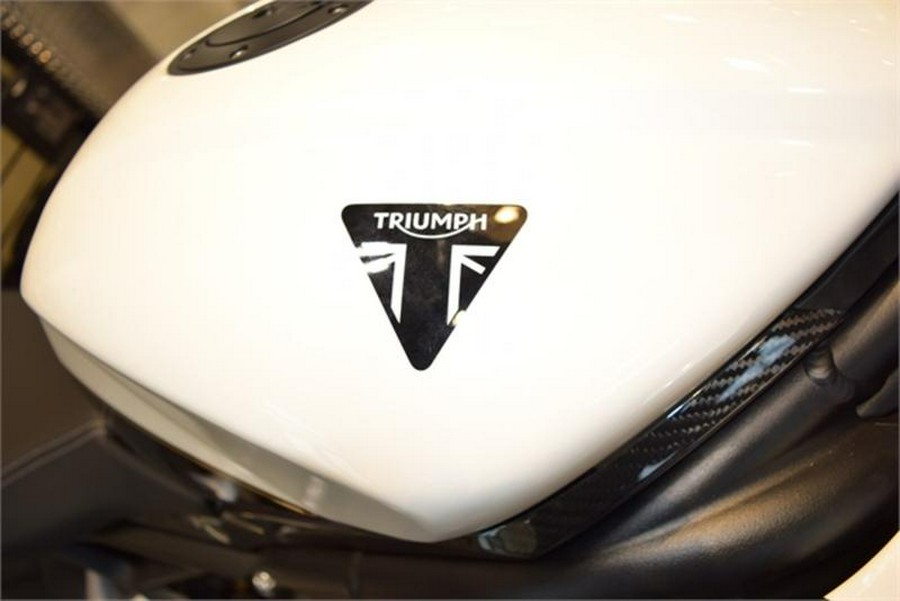 2022 Triumph Speed Triple 1200 RR Crystal White Storm Grey