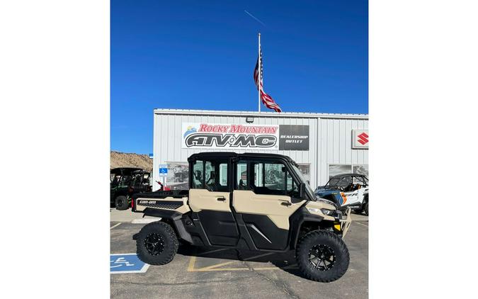 2024 Can-Am Defender MAX Limited HD10 Tan & Black