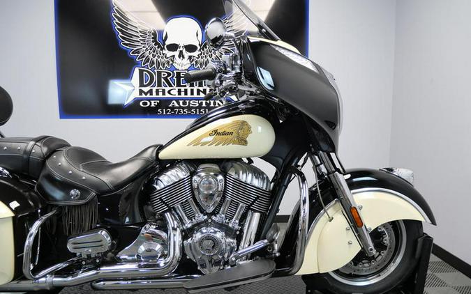 2019 Indian Motorcycle® Chieftain® Classic Thunder Black / Ivory Cream