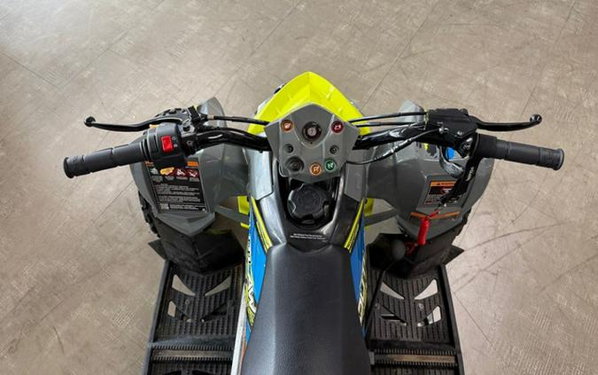 2023 Polaris OUTLAW 110 EFI - AVALANCHE GRAY / LIME