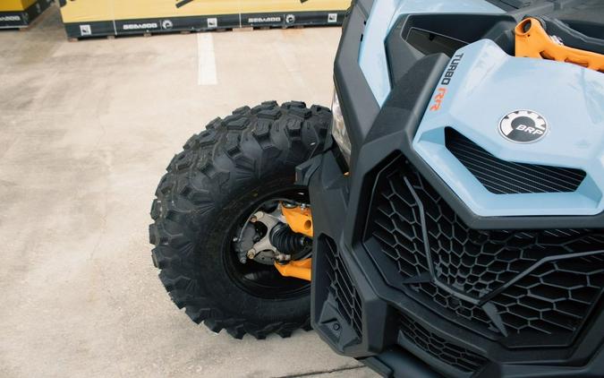 2025 Can-Am® Maverick X3 DS Turbo RR Scandi Blue & Orange Crush