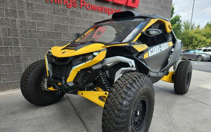 2024 Can-Am® Maverick R X RS Carbon Black & Neo Yellow