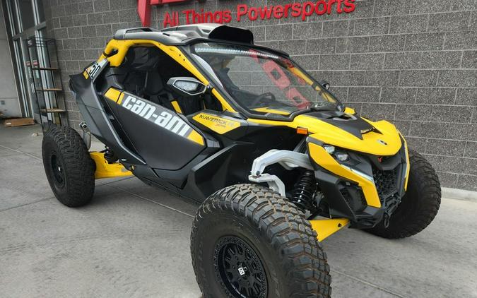 2024 Can-Am® Maverick R X RS Carbon Black & Neo Yellow