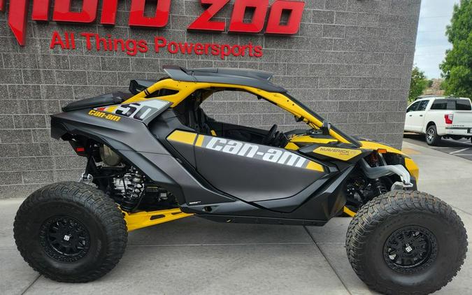 2024 Can-Am® Maverick R X RS Carbon Black & Neo Yellow