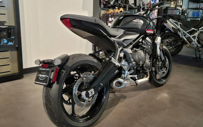 2023 Triumph Trident 660 Sapphire Black