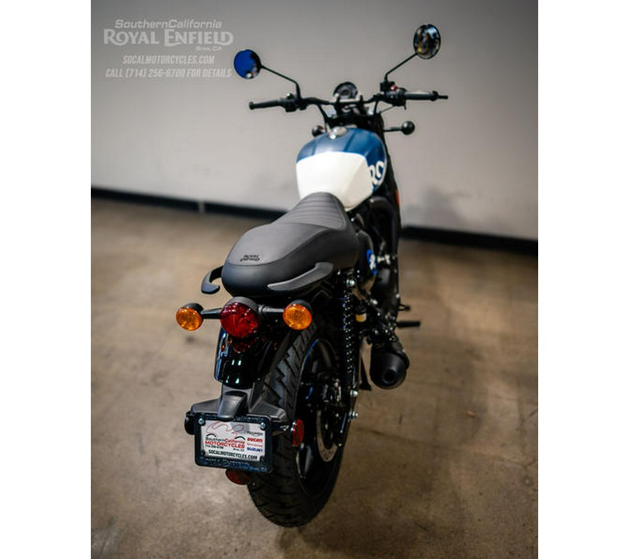 2024 Royal Enfield Hunter 350 Rebel Blue