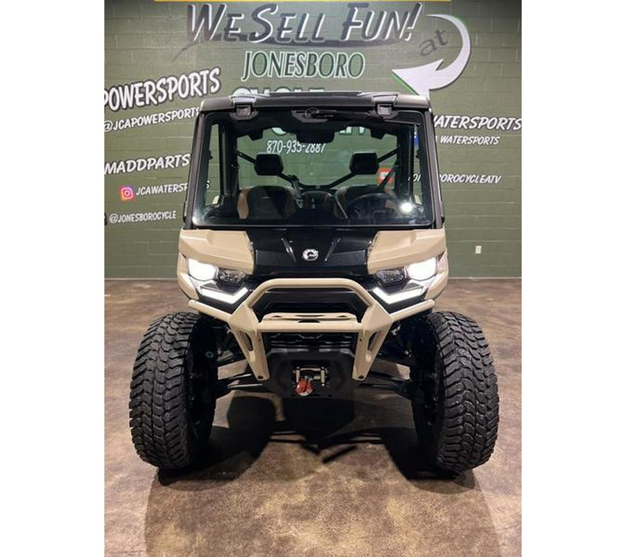 2024 Can-Am® Defender Limited HD10 Desert Tan & Timeless Black