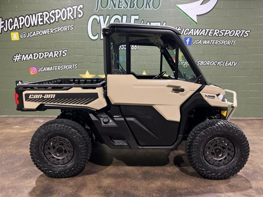 2024 Can-Am® Defender Limited HD10 Desert Tan & Timeless Black