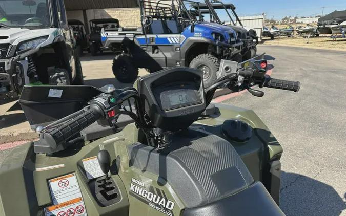 2025 SUZUKI KINGQUAD 500AXI POWER STEERING