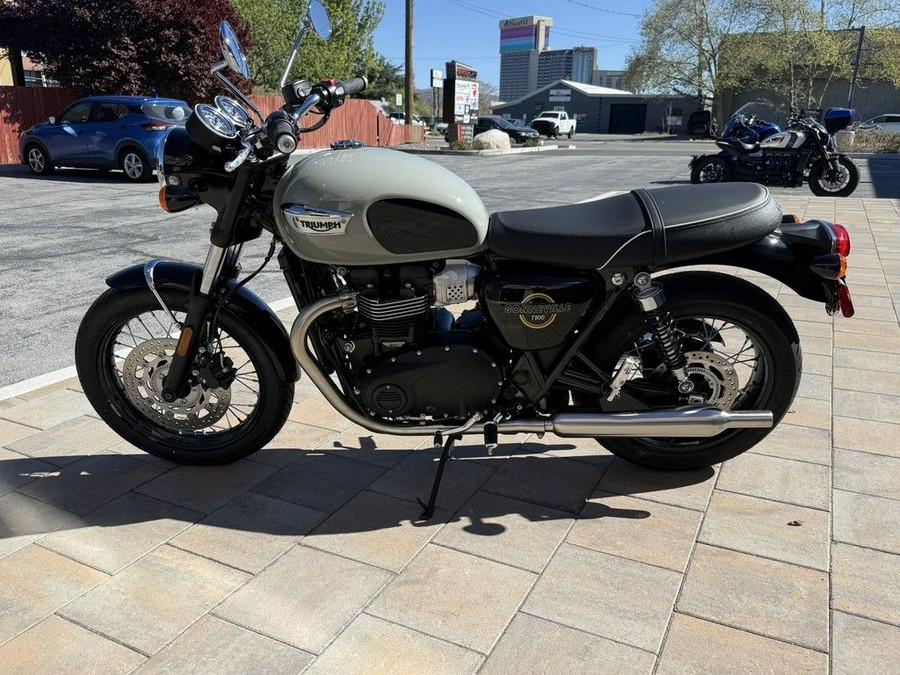 2026 Triumph Bonneville T100 Stone grey
