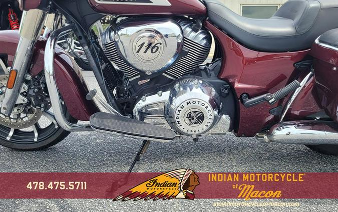 2024 Indian Motorcycle® Chieftain® Limited with Powerband Audio Package Maroon Metallic/Graphics