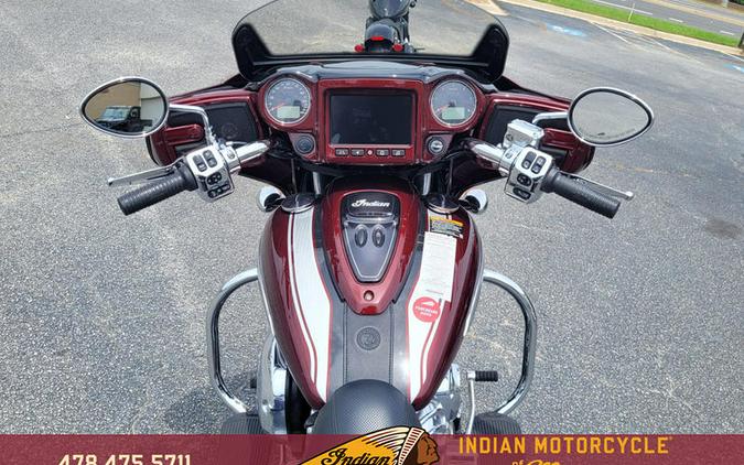2024 Indian Motorcycle® Chieftain® Limited with Powerband Audio Package Maroon Metallic/Graphics