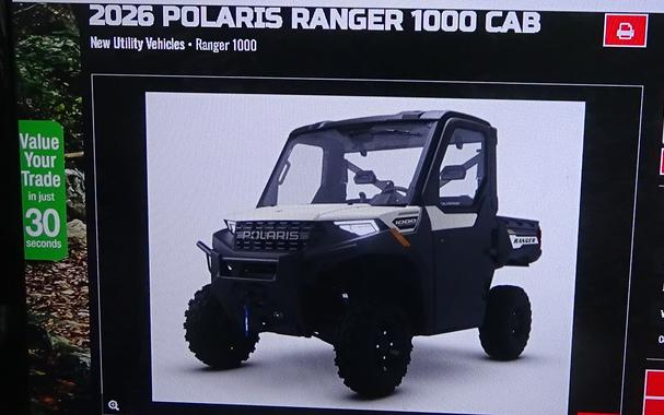 2026 Polaris Ranger 1000 Cab