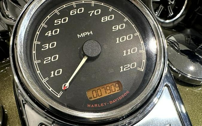 Harley-Davidson® Road King® 2018 OLVGLD/BLKTPST W/PINSTRIPE