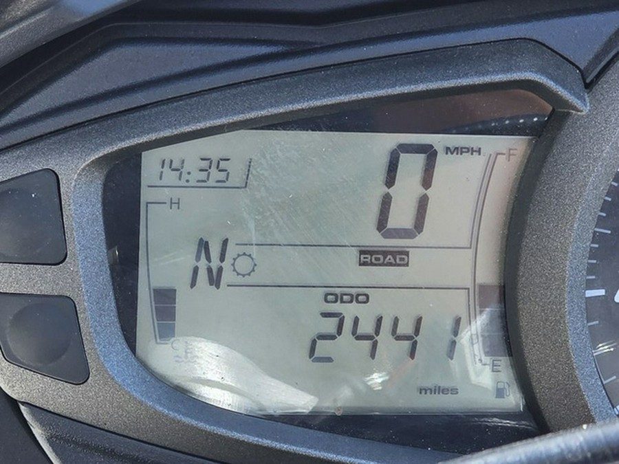 2022 Triumph Street Triple R Matte Silver Ice