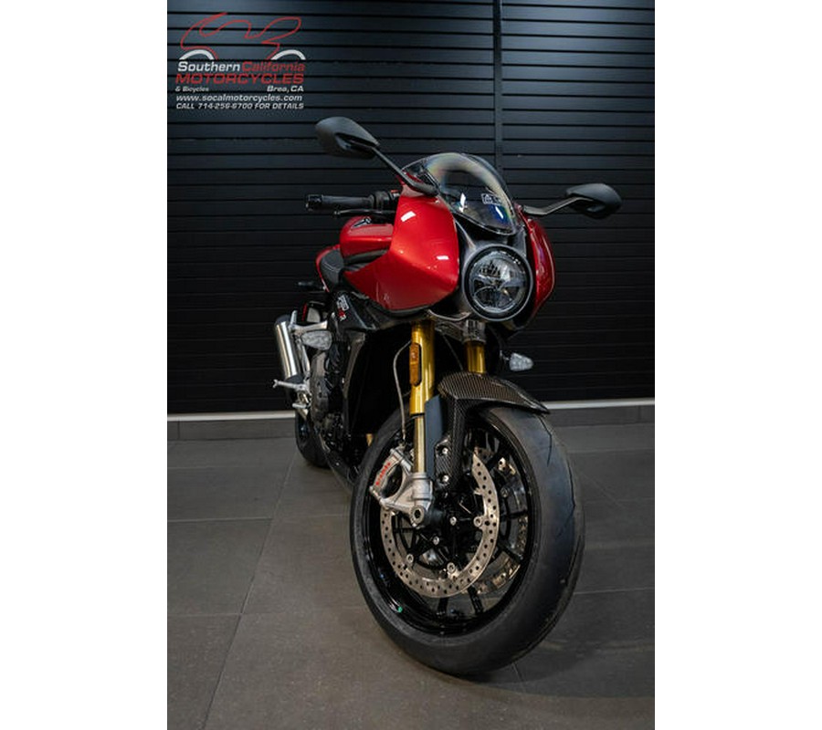 2023 Triumph Speed Triple 1200 RR Red Hopper / Storm Grey