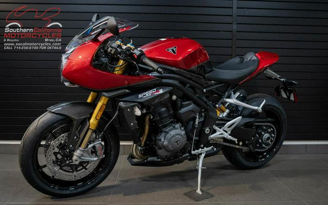 2023 Triumph Speed Triple 1200 RR Red Hopper / Storm Grey