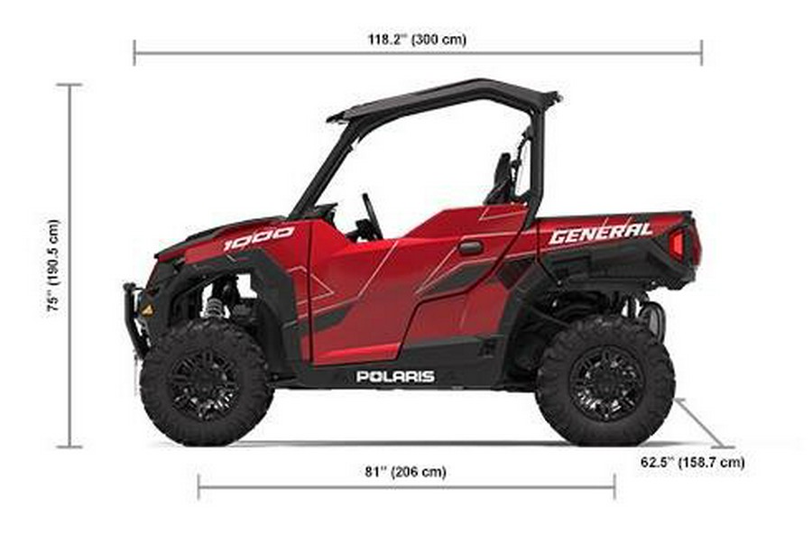 2020 Polaris Industries POLARIS GENERAL 1000 DELUXE BLACK PEARL 1000 Deluxe