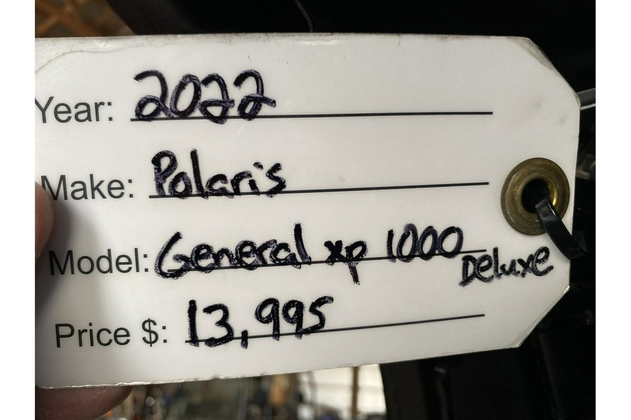 2022 GENERAL 1000 XP DELUXE EPS - Polaris