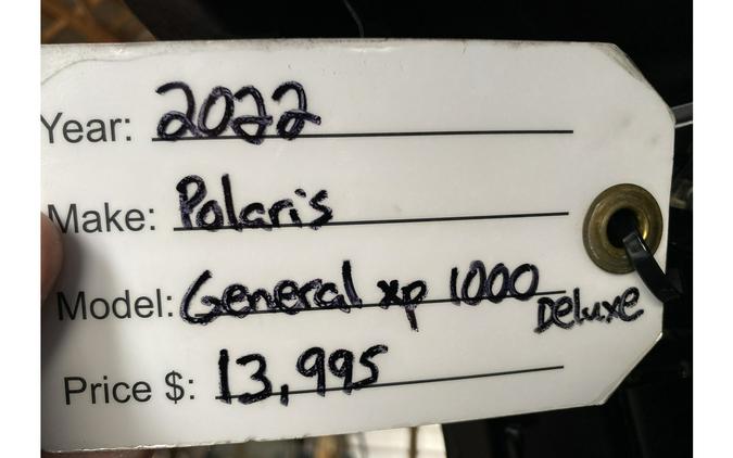 2022 GENERAL 1000 XP DELUXE EPS - Polaris
