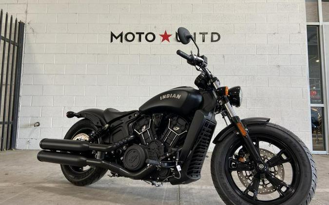 2024 Indian Motorcycle® Scout® Bobber Sixty Black Metallic